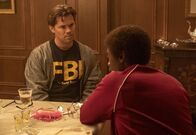 Black Monday – L-R: Blair Pfaff (Andrew Rannells), Mo Monroe (Don Cheadle)