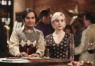 The Big Bang Theory – Kunal Nayyar als Rajesh Koothrappali und Alessandra Toresani als Claire