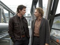 Tatort – hr-fernsehen TATORT, Hart an der Grenze, Fernsehfilm, Deutschland 2008, Regie: Elmar Fischer Uhr. Thorsten Lannert (Richy Müller, rechts) und Sebastian Bootz (Felix Klare, links) sind das neue Stuttgarter Tatort-Team.
