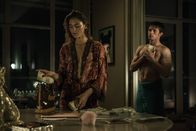 Asphaltgorillas – Oxana (Stefanie Giesinger, l.); Frank (Jannis Niewöhner, r.)