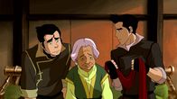Die Legende von Korra – L-R: Bolin, Yin, Mako
