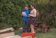 The Goldbergs – Sean Giambrone (Adam Goldberg), Hayley Orrantia (Erica Goldberg).