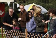 Modern Family – L-R: Cameron Tucker (Eric Stonestreet), Lily Tucker-Pritchett (Aubrey Anderson-Emmons), Mitchell Pritchett (Jesse Tyler Ferguson), Alex Dunphy (Ariel Winter), Manny Delgado (Rico Rodriguez), Claire Dunphy (Julie Bowen), Luke Dunphy (Nolan Gould)