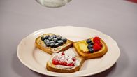 Box – Beerig belegte Toasts.