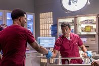 The Night Shift – JR Lemon (Kenny Fournette), Mark Consuelos (Dr. Cain Diaz).