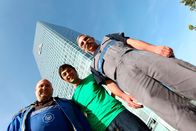 Checker Can – Von links: Walter Christi, Checker Can und Manfred Stürzer