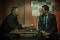 Luther – George Stark (David O'Hara) und DS Justin Ripley (Warren Brown).