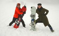 Expedition in die Heimat – Annette Krause (l.) mit Sängerin Magdalena Ganter (r.).