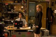 The IT Crowd – Maurice Moss (Richard Ayoade, l.); Jen Barber (Katherine Parkinson, r.)