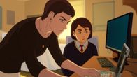 Pantheon – Ellen Kim(Rosemarie DeWitt, l.), Maddie Kim(Katie Chang)