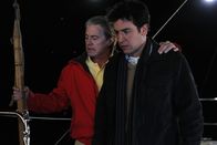 How I Met Your Mother – Ein Segeltörn - mit ungeahnten Folgen: "Der Captain" (Kyle MacLachlan, l.) und Ted (Josh Radnor, r.) ...