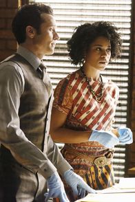 Castle – Kevin Ryan (Seamus Dever, l.) bekommt im aktuellen Fall Unterstützung von Kelly Jane (Kelly McCreary, r.).