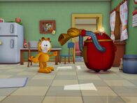 The Garfield Show – Jon hat das ewige Chaos im Haus satt und kauft einen Putzroboter.