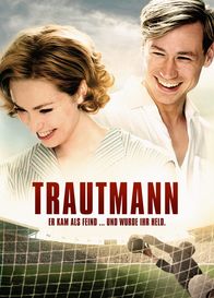 Trautmann – Plakat - Torwarttalent Bert Trautmann (David Kross) und seine Liebe Margaret (Freya Mavor)