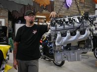 Car Rescue - Ran an den Rost! – Bryan looking at '56 engine.