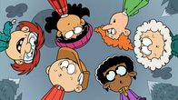 Willkommen bei den Louds – v.li.: Zach, Lincoln, Stella, Clyde, Rusty, Liam