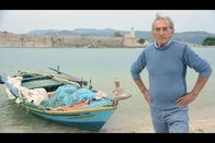 Griechenland - Von Insel zu Insel – Fischer Ilias Papoutsopoulos in der Lagune vor Lefkas