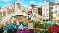 Hexe Lilli – Lilli besorgt die bestellten Blumen an der Rialtobrücke.