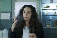 Switch Reloaded – Staatsanwältin Wilhelmine Klemm (Petra Nadolny) bei der Arbeit ...