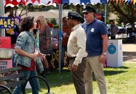 Modern Family – L-R: Tough Boy (Alec VanOwen), Derrick (Jordan Peele), Jay Pritchett (Ed O'Neill)