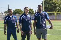 The Rookie – L-R: Jackson West (Titus Makin), Tim Bradford(Eric Winter), Officer Wilkie (Kevin Daniels)