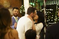Scorpion – Couple in the middle: Happy Quinn (Jadyn Wong) and Toby Curtis (Eddie Kaye Thomas).