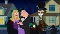 American Dad! – L-R: Francine, Stan, Roger