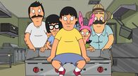 Bob's Burgers – L-R: Bob, Tina, Gene, Louise, Jules