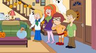 American Dad! – v.li.: Klaus, Hayley, Francine, Steve, Jeff