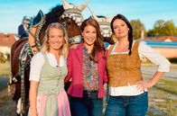 Heimat der Rekorde – Von links: Susanne Wiesner, Claudia Pupeter und Angela Ascher. Weiteres Bildmaterial finden Sie unter www.br-foto.de.