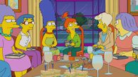 Die Simpsons – (v.l.n.r.) Patty: Luann; Marge; Brandine; Lindsey; Sarah