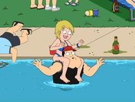 American Dad! – L-R: Jessica, Stan