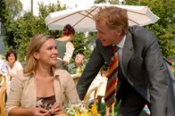 Schlosshotel Orth – Susanne Schäfer (Melanie Reiter), Albert Fortell (Felix Hofstätter).