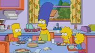 Die Simpsons – (v.l.n.r.) Bart; Marge; Lisa; Maggie