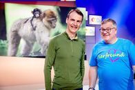 1, 2 oder 3 – Verhaltensbiologe Dr. Roland Hilgartner (links) leitet den Affenberg in Salem und ist heute zu Gast im Studio.