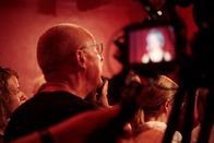 Campus Talks – Publikum und Monitor bei der Aufzeichnung.