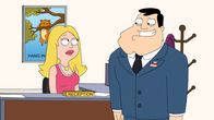 American Dad! – Francine Smith (l.); Stan Smith (r.)