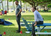 Hawaii Five-0 – "Mimiki ke kai, ahuwale ka papa leho" -- Crime spikes when a heat wave hits Oahu, causing McGarrett and Danny to hunt down a bank thief, and Tani and Junior\'s car is stolen while they\'re on duty. Also, Grover plays the golf game of a lifetime, and Kamekona incites a riot by price-gouging on his shave ice, on HAWAII FIVE-0, Friday, Oct. 12 (9:00-10:00 PM, ET/PT) on the CBS Television Network.Pictured L to R: Alex O\'Loughlin as Steve McGarrett, and Scott caan as Danny "Danno" Williams. Photo: Karen Neal/CBS ÃÂ