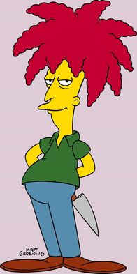 Die Simpsons – (15. Staffel) - Nach wie vor hat es Tingeltangel Bob auf Bart Simpson abgesehen ...