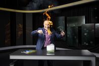P.M. Wissen – Gernot Grömer bei einem Experiment im Studio