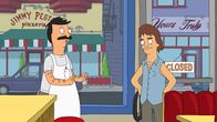 Bob's Burgers – Bob's Burgers bekommt einen neuen Gesundheitsinspektor: Tommy (r.), den Teilzeit-Musiker. Als dieser Bob (l.) fragt, ob er im Laden Musik machen darf, akzeptiert Bob das Angebot. Seine Musik sorgt allerdings dafür, dass die Gäste einen großen Bogen um das Lokal machen. Bob muss handeln ...