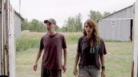 Strange Nature – L-R: Chuck (Bruce Bohne), Kim Sweet (Lisa Sheridan)