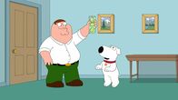 Family Guy – Als Dank für einen guten Ratschlag erhält Brian (r.) von Peter (l.) neue Bälle zum Spielen - doch auch Peter geht unter die Ballspieler, als er die Teilnahme an einem Baseballcamp gewinnt ...