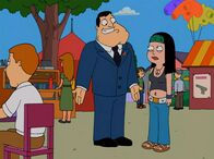 American Dad! – L-R: Stan, Hayley