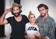 My Move 2 – v.l.n.r.): Massimo Sinato, Sarah Hammerschmidt und Alvaro Soler.
