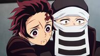 Demon Slayer – L-R: Tanjiro Kamado und Goto