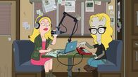American Dad! – L-R: Francine, Roger