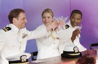Stealth - Unter dem Radar – Ben Gannon (Josh Lucas, l.), Kara Wade (Jessica Biel, M.) und Henry Purcell (Jamie Foxx, r.) sind erfahrene Piloten und kennen sich gut mit Kampfmanövern aus. Bald werden sie Teil einer gefährlichen Mission.