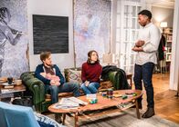 God Friended Me – (v.li.): Keenan Jolliff (Russell), Violett Beane (Cara), Brandon Micheal Hall (Miles Finer).