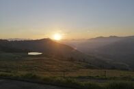 Heimatleuchten – Sonnenuntergang in der Nähe der Holzalm